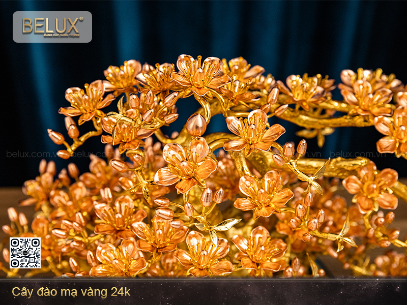 Cây đào mạ vàng 24k&nbsp;